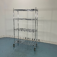 5' Portable Wire Shelving Unit image 0